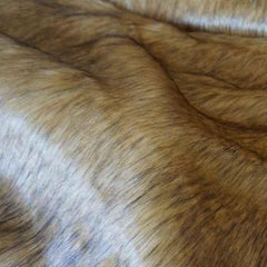 TISSAVEL Fur, Bronze Black Two Colors Long Pile 30/38 | Fabric Design Treasures