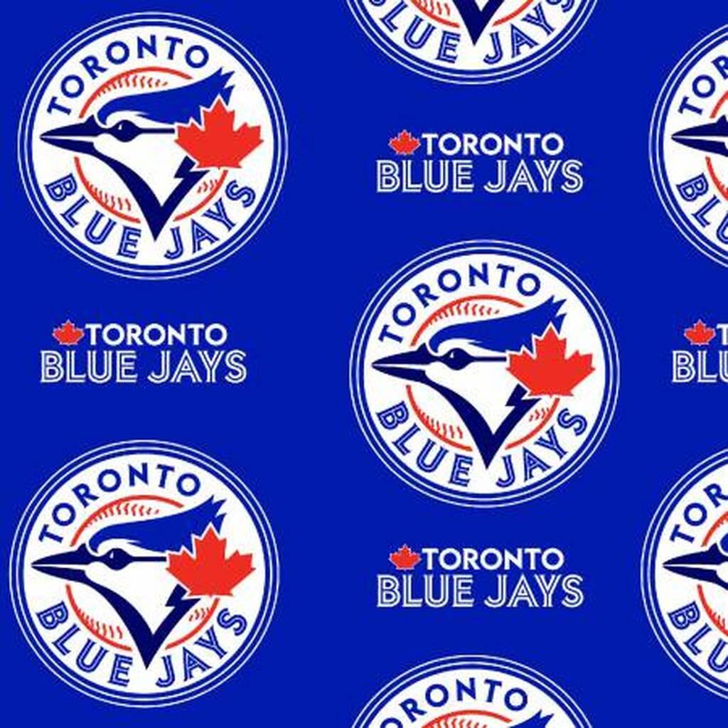 Toronto Blue Jays Fleece Licensed | Fabric Design Treasures