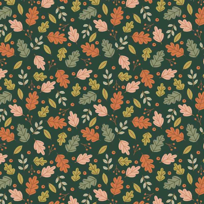 Tree Leaves 2371 - Cedar Camp - Ramble & Bramble | Fabric Design Treasures