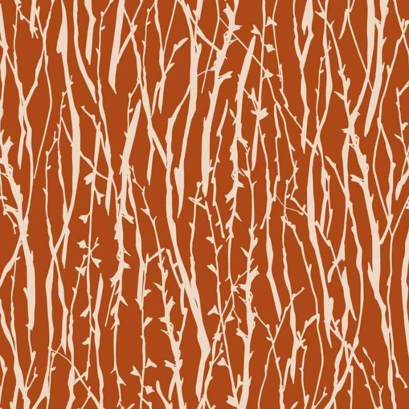 Woodland Notions - Branches on Paprika WNOT 1899 - Fabric Design Treasures