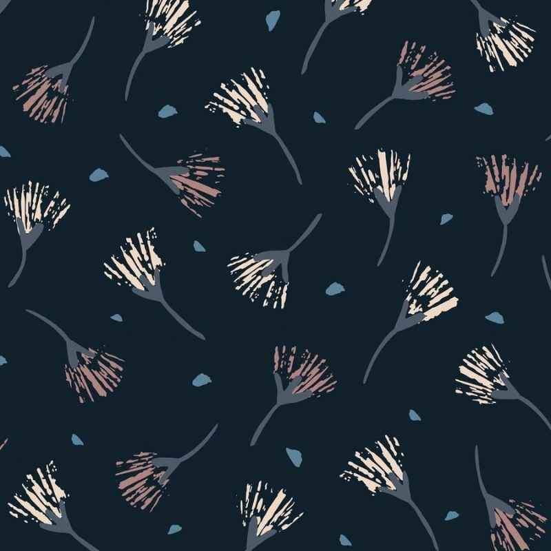 Woodland Notions - Ditsy Floral Dark WNOT 1896 | Fabric Design Treasures